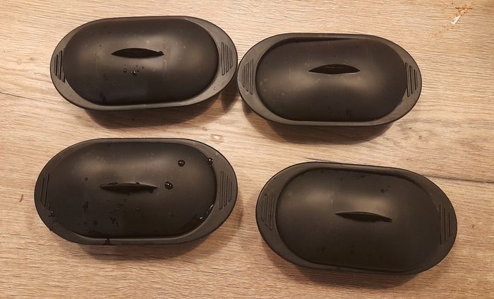 Lot de 4 soupières en silicone - photo numéro 2