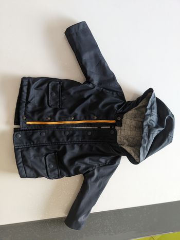 Imperméable bleu Kiabi 12m