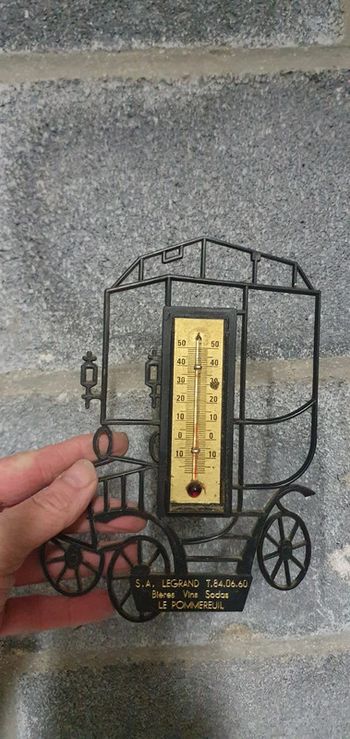 Thermomètre voiture ancienne