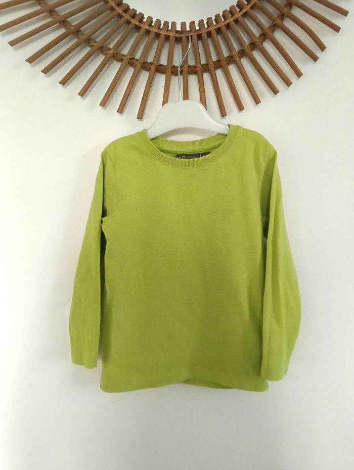 Tee-shirt ml vert orchestra 4ans