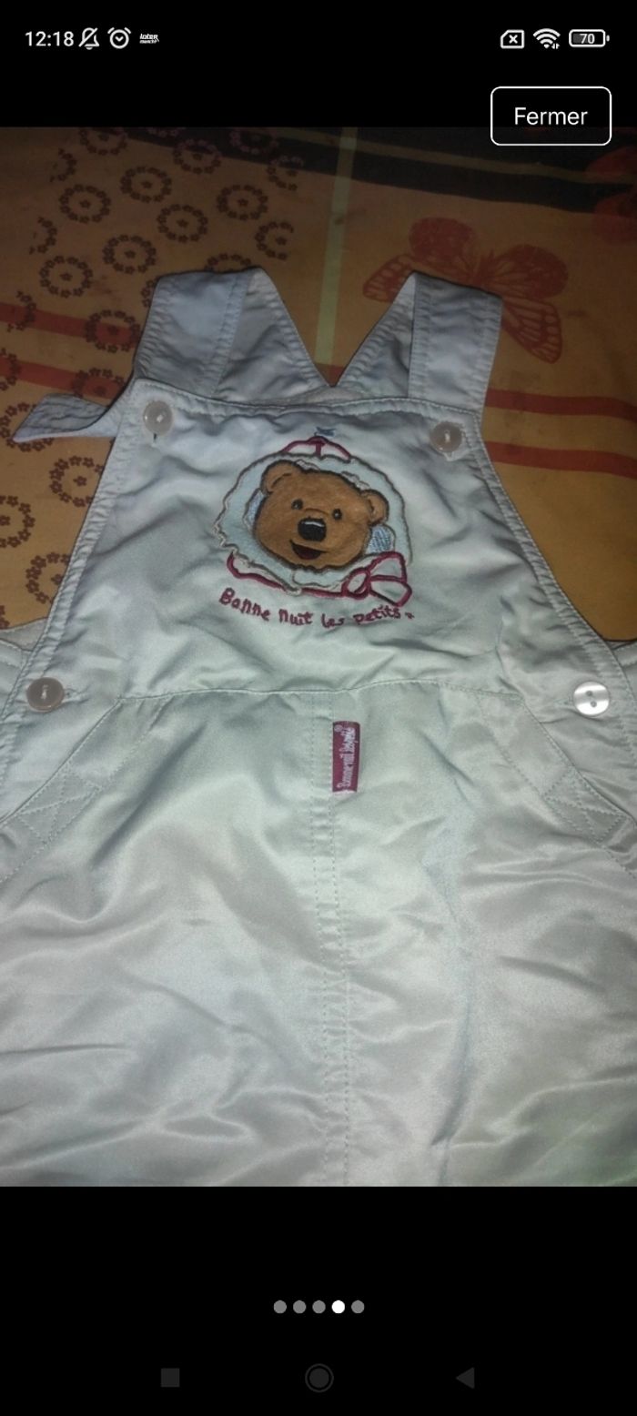 Très belle salopette bonne nuit les petits e40 - photo numéro 5