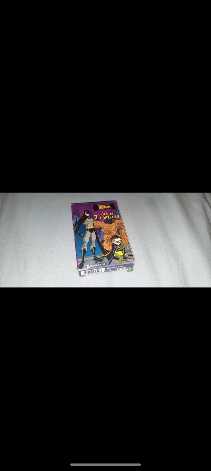 Jeu de 7 familles batman jamais servi