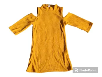 Tee-shirt jaune moutarde pimkie taille XS