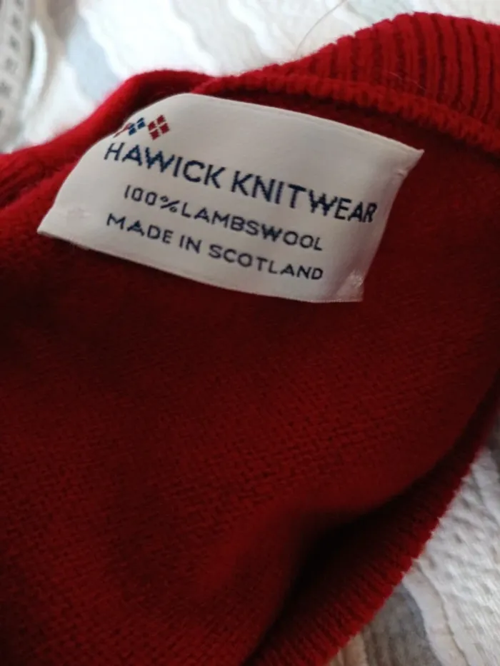 Pull sans manches Hawick Knitwear t.XXL - photo numéro 6