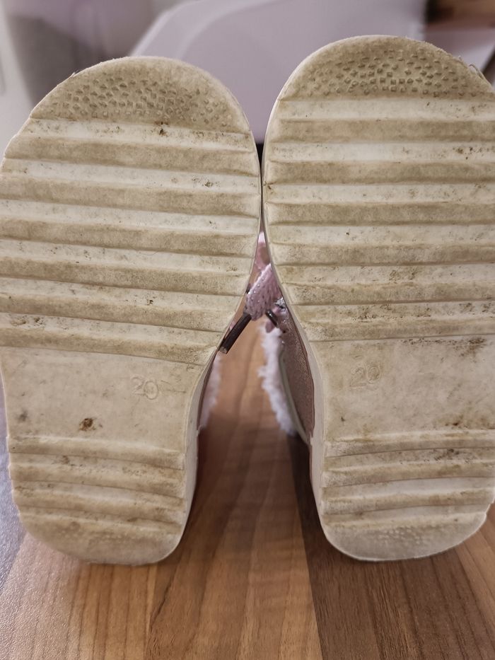 Bottines fourrées roses à paillettes 20 - photo numéro 8