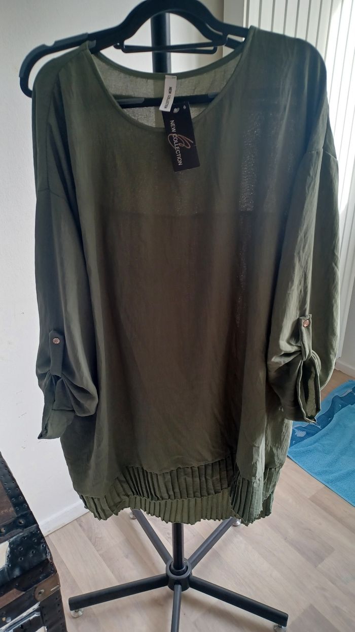 Haut à manches retroussé - photo numéro 3