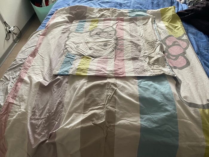 Housse de couette hello kitty