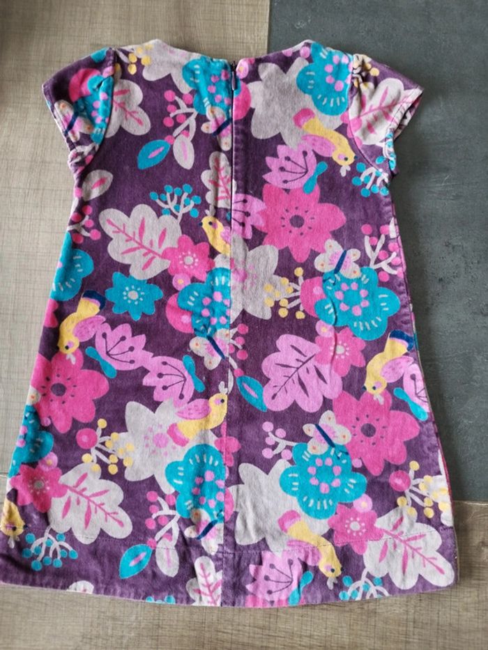 Robe courte multicolore motifs animaux - photo numéro 3