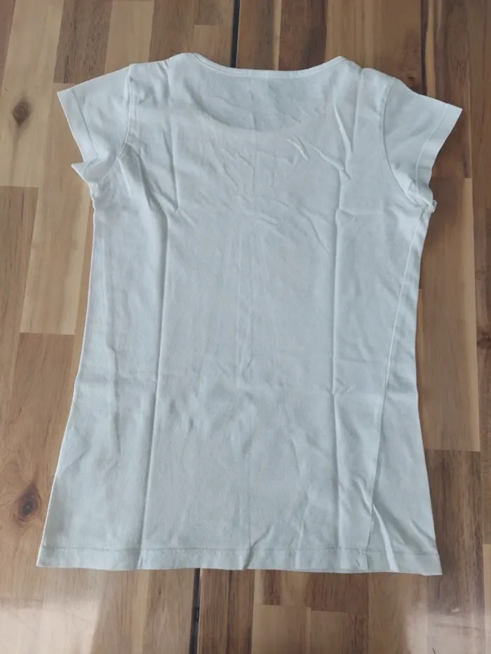 T-shirt blanc ananas - photo numéro 3