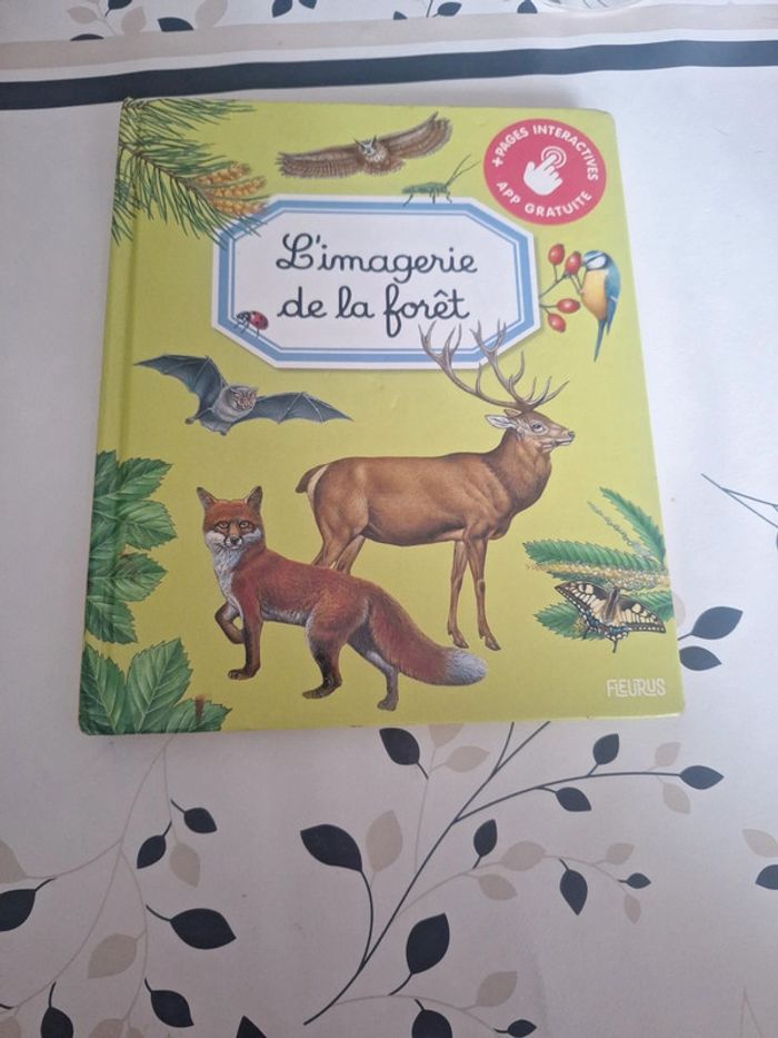 #Livre image de la forêt pages interactive