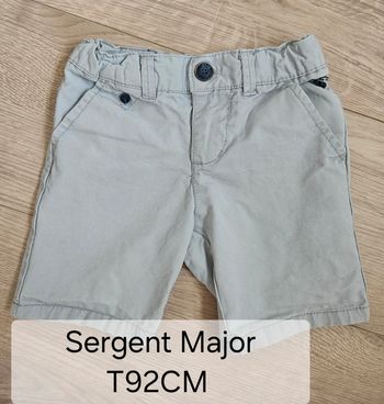 Short gris Sergent Major