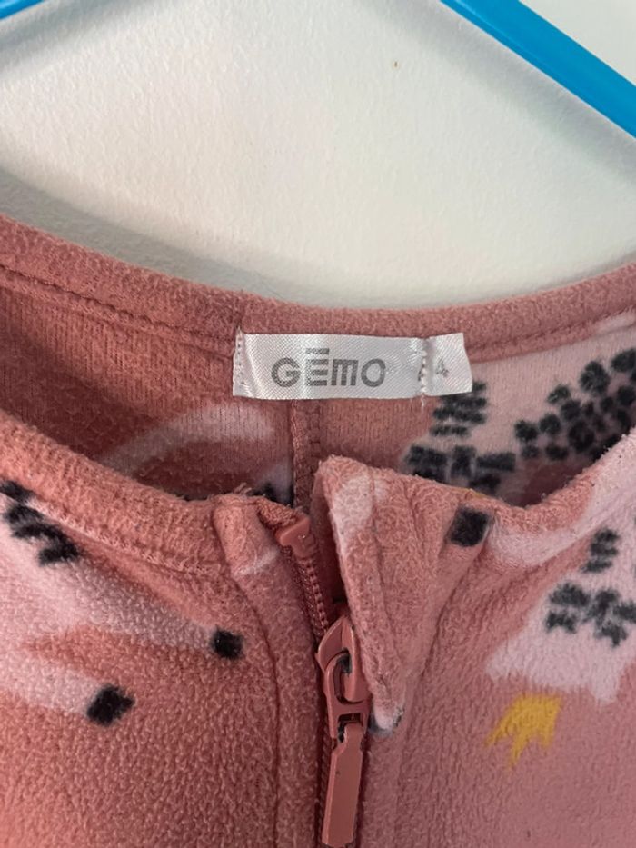 Pyjama une pièce polaire 4 ans fille - photo numéro 4