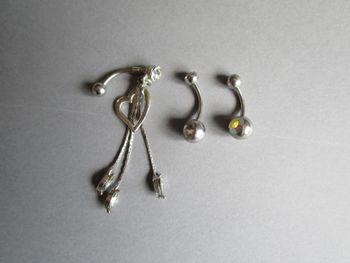 Lot de 3 piercing nombril