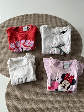 4 tee shirt manches longues 3 mois