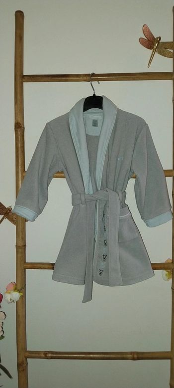 Robe de chambre/ Peignoir polaire Obaibi très bon état 18 mois