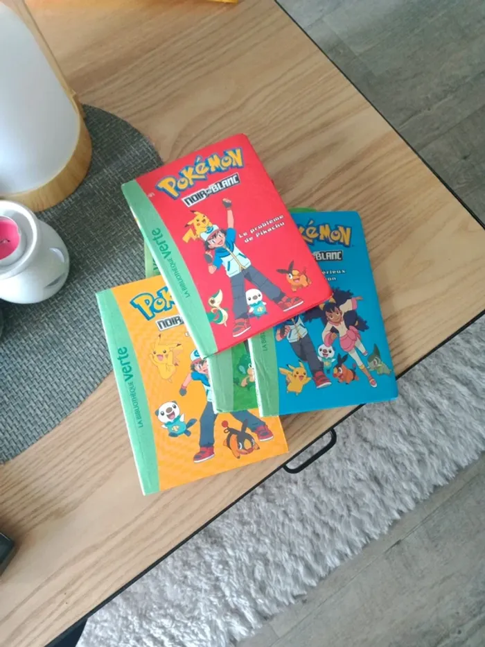 7 livres pokémon voyage - photo numéro 2