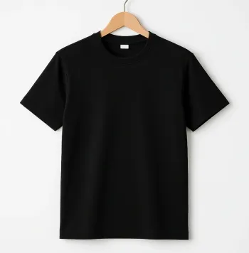T shirt noir 100% coton taille XL