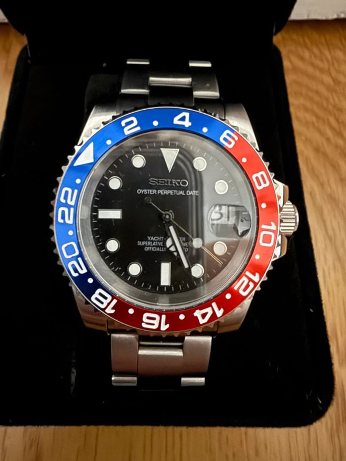 Montre Seiko Mod Pepsi - photo numéro 4