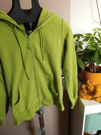 Veste zip verte