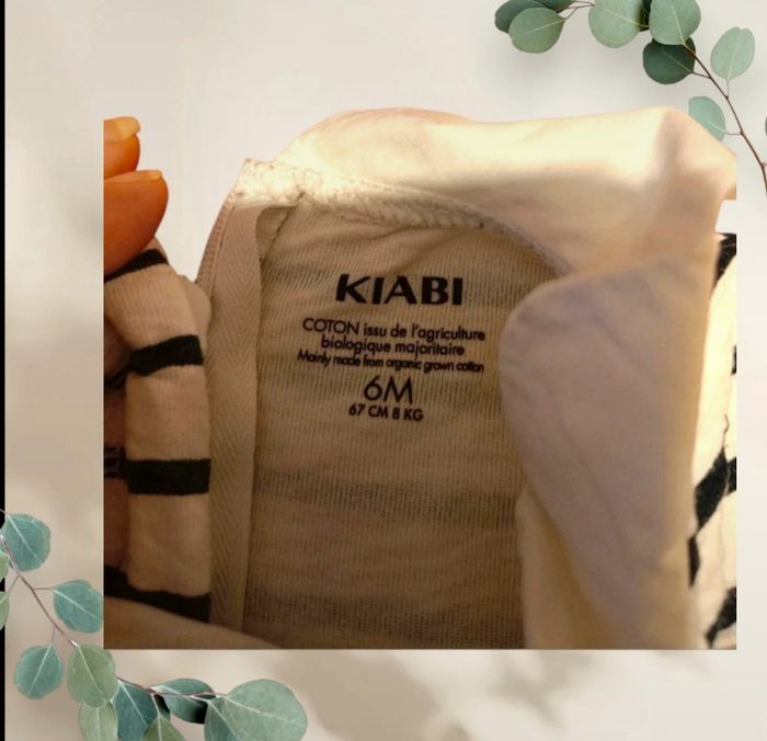 Robe Bébé Fille Kiabi 6 MoiAs Rayures Tendance - photo numéro 2