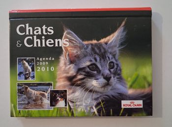 Agenda collector Royal Canin chats et chiens de 2009-2010