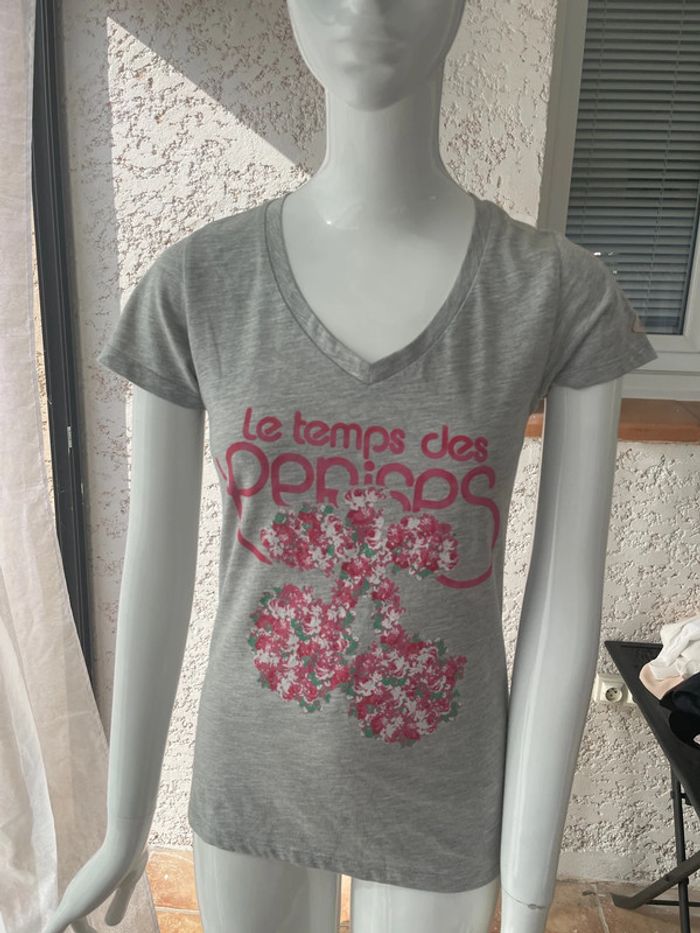T-shirt, le temps des cerises taille S - photo numéro 2