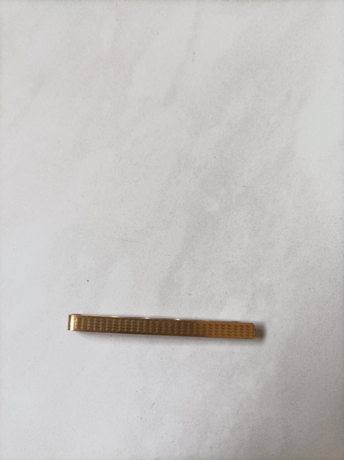 Pince à cravate - Plaqué or