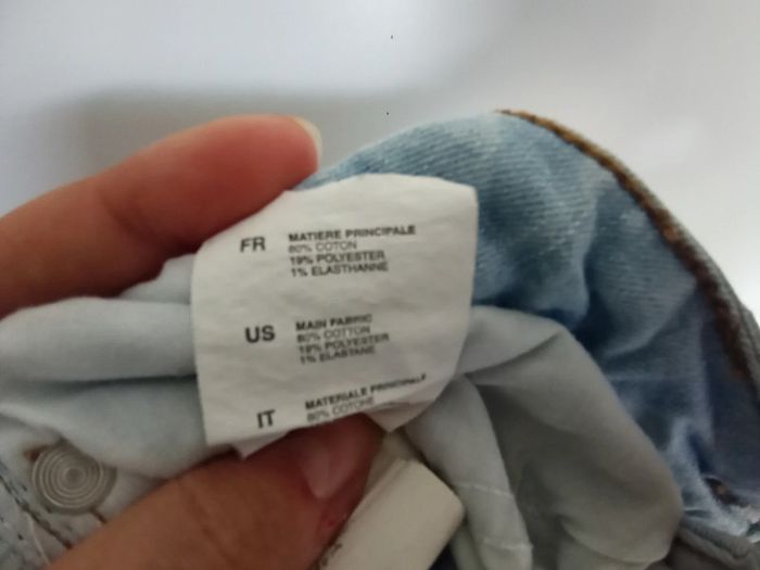 Pantacourt en jean Jennyfer taille 32 - photo numéro 4