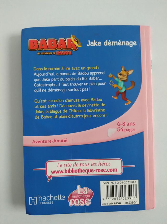 Livre Babar Jake déménage - photo numéro 4
