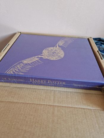 Livre harry potter Tome 1 édition deluxe anglais illustrée jim kay