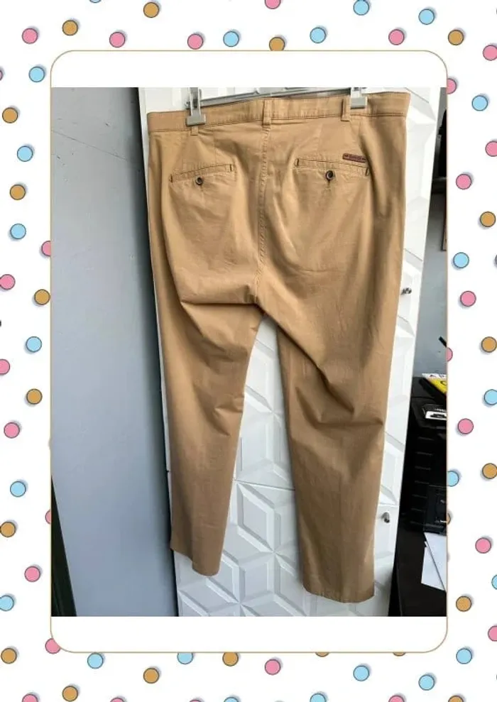 Pantalon Maneven beige taille 52 - photo numéro 8