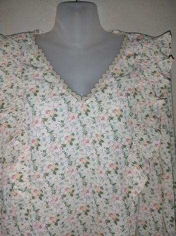 Blouse manches longues élégante