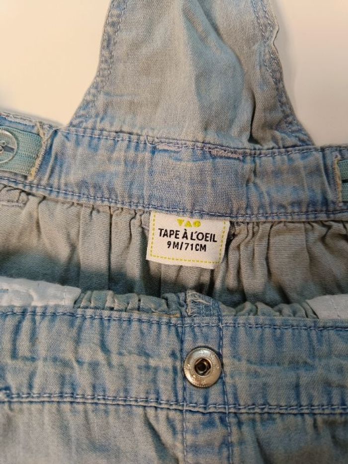 Robe en jean et culotte