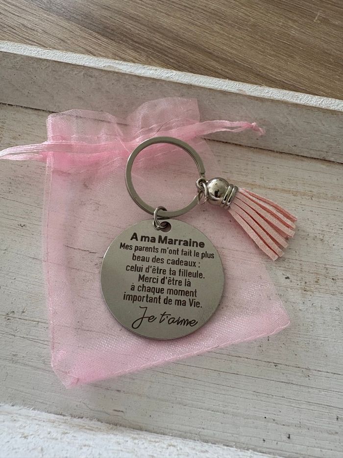 Porte clés large médaille - photo numéro 6