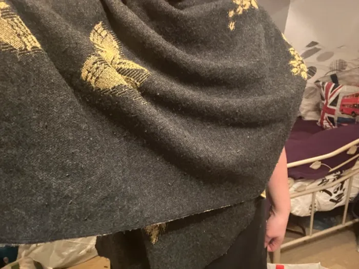 Très grand poncho réversible - photo numéro 4