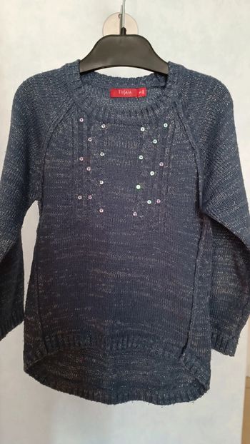 Pull manches longues, Tissaia, 5 ans