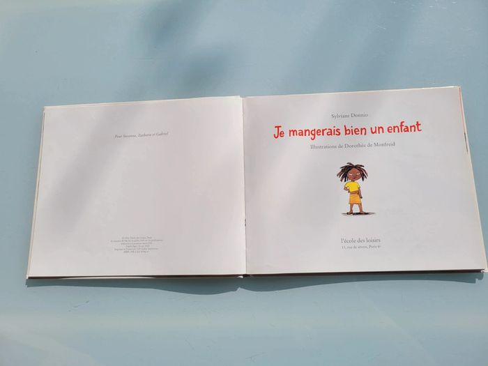 Livre couverture rigide L'école des loisirs : Je mangerais bien un enfant 🐊 58 - photo numéro 5