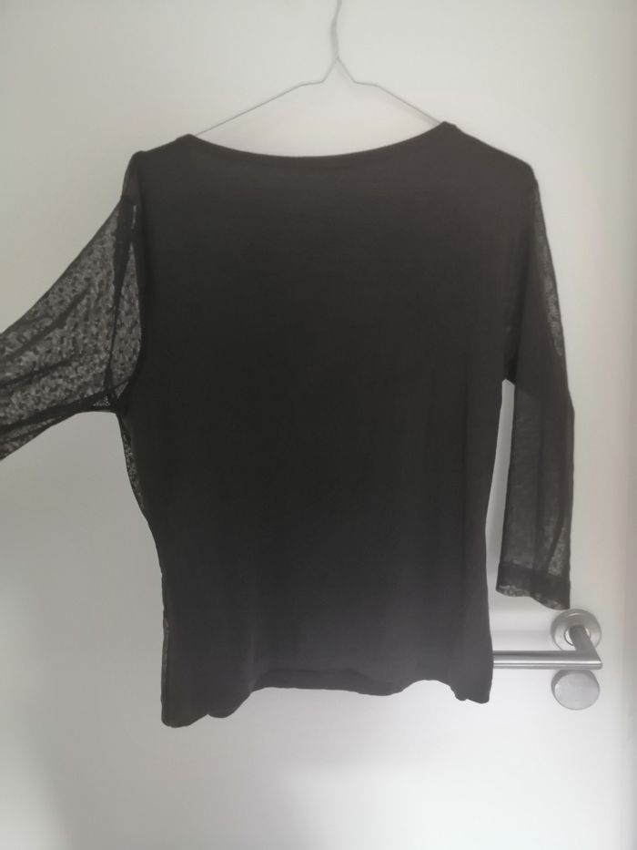 Haut femme marron t2 - photo numéro 2
