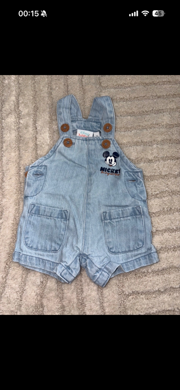 Salopette Mickey