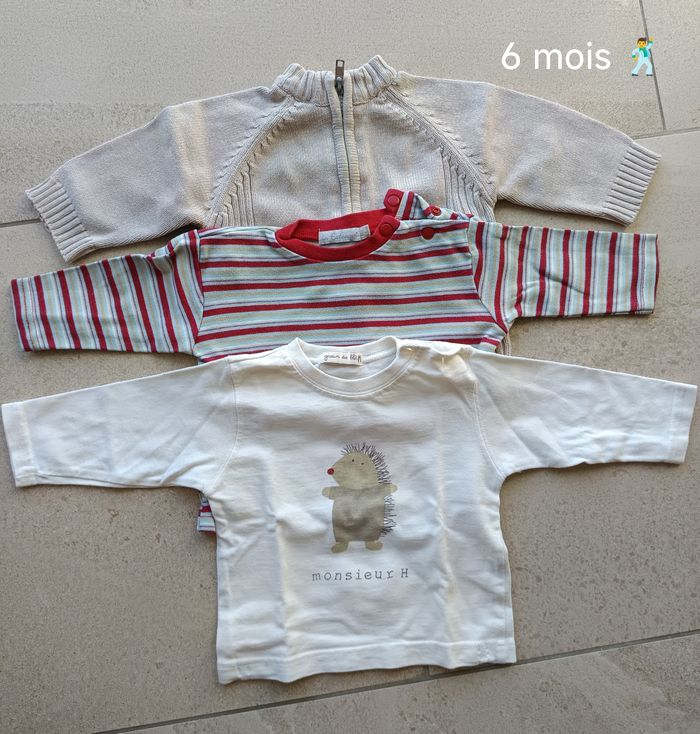 Lot vêtements garçon 6 mois - photo numéro 7