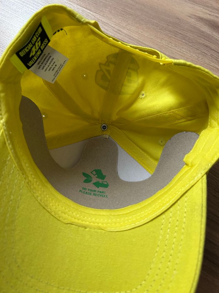 Casquette jaune VR46 Valentino Rossi Homme Taille Unique Réglable - photo numéro 6