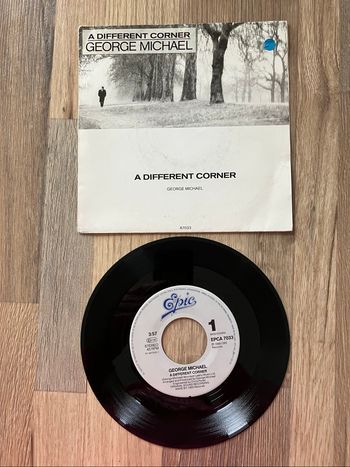 Vinyle 45 tours-George Michael-A different corner