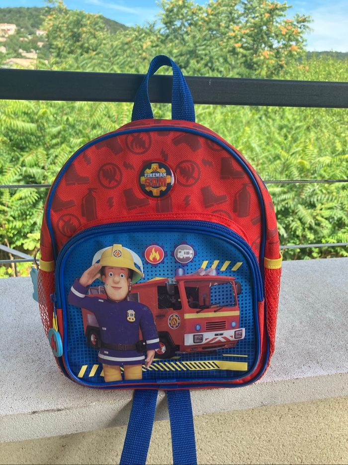 Sac à dos maternelle Sam le pompier
