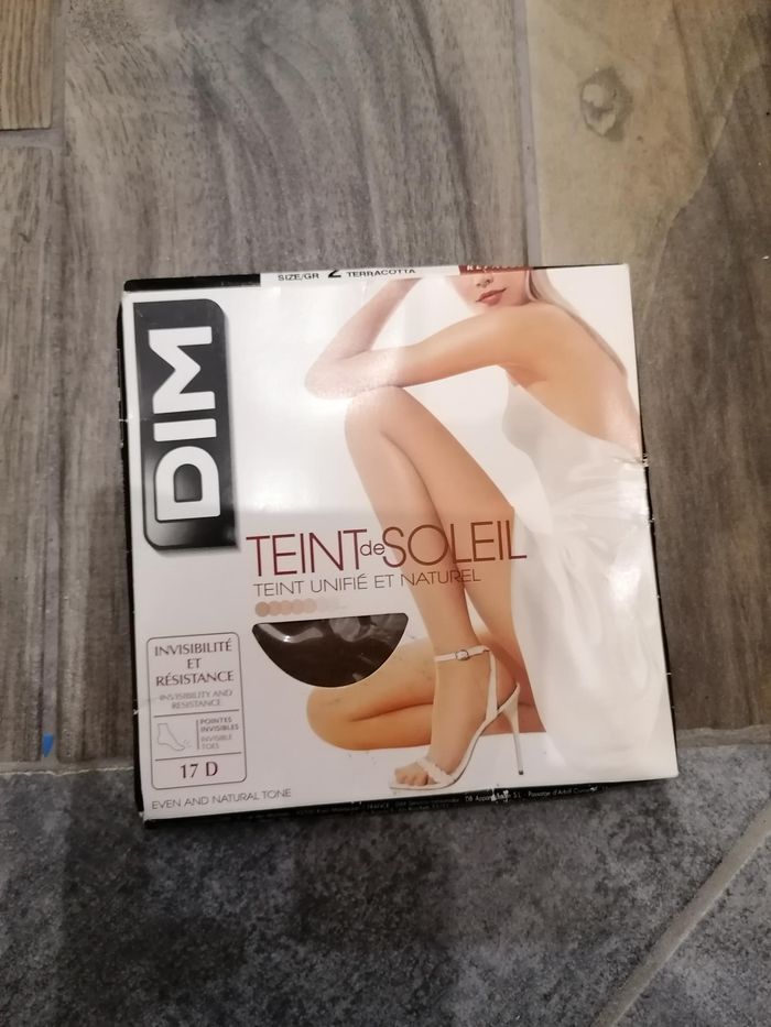 Collant dim taille 2 couleur chair