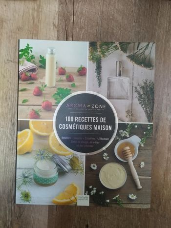 Livre de 100 recettes de cosmétiques maison neuf