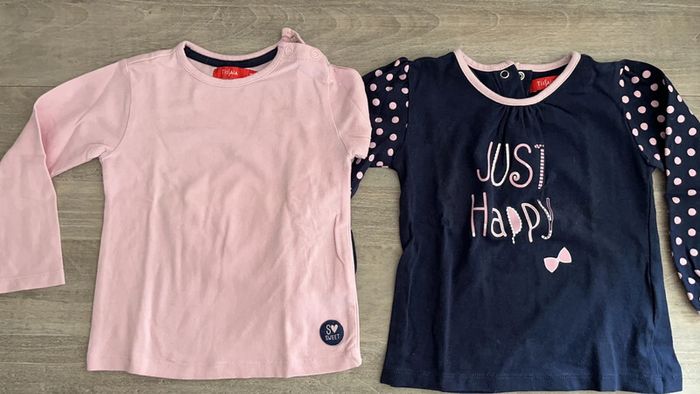 Lot t-shirt manches longues