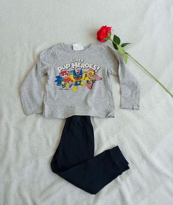 Pyjamas 2 pièces garçon ⭐ très bon état ⭐ Taille 4 ans ⭐ paw patrol