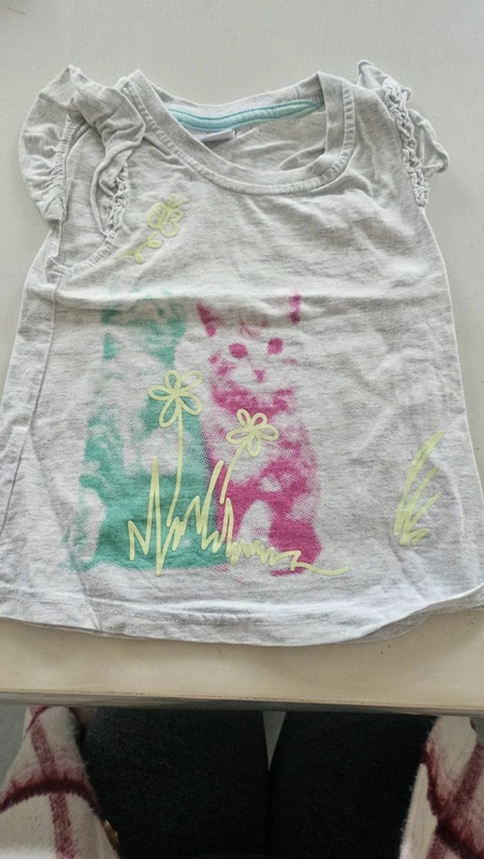 Débardeur chat fille