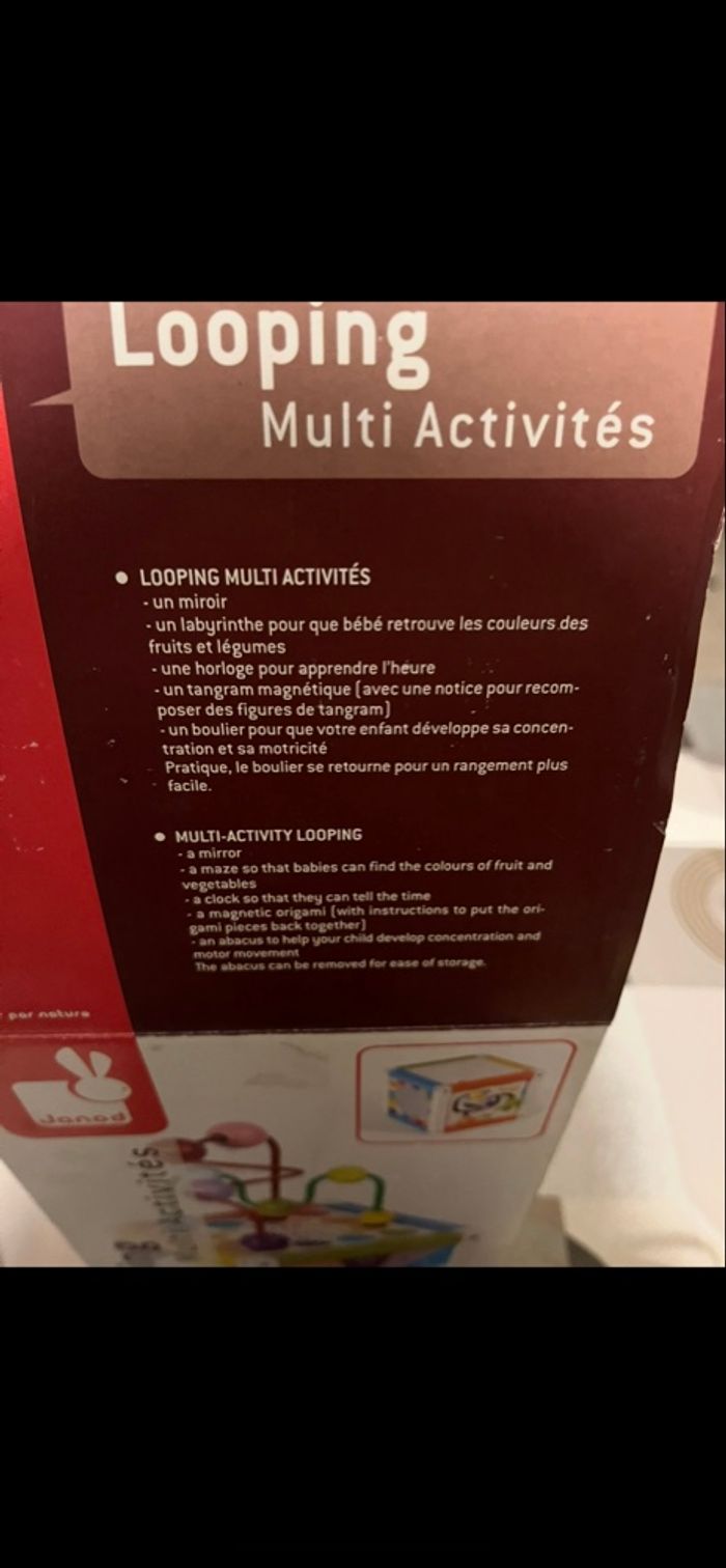 Cube multi activité Janod - photo numéro 7