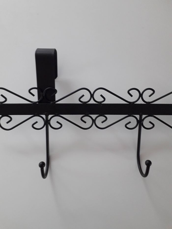 Porte manteaux de porte en métal - photo numéro 2
